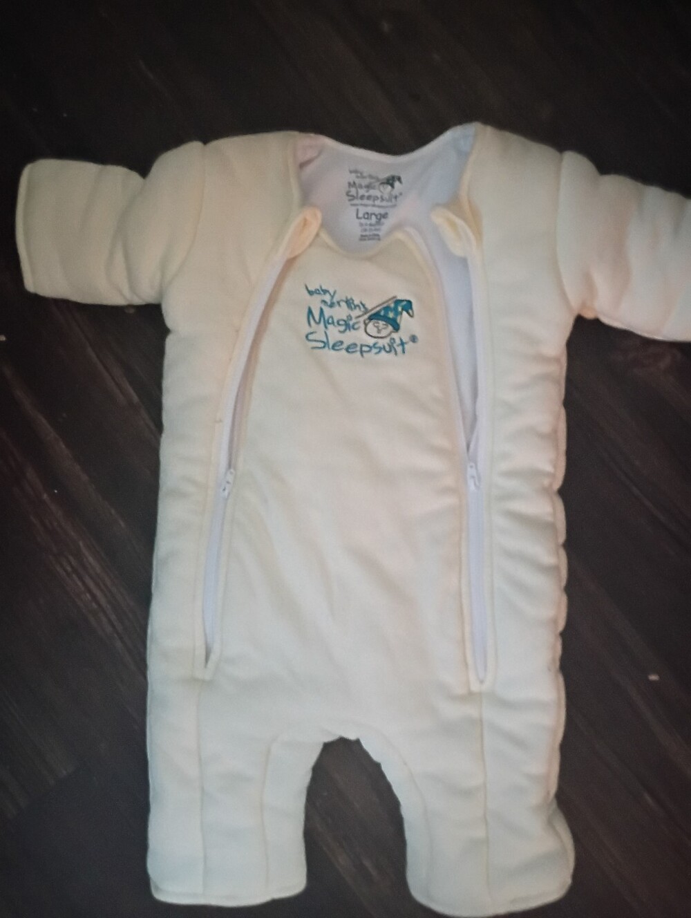 Baby Merlin's Magic Sleepsuit Sz L 6-9 Mths 18-21 Lbs. Excellent Condition